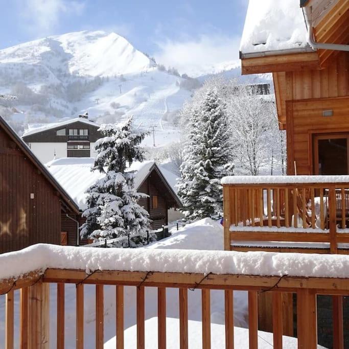Saint-Sorlin-dʼArves Chalet La Ruche 빌라 외부 사진
